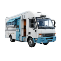 AI generated Delivery Van, Delivery Van Png, Delivery Van With Transparent Background png