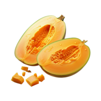 ai generiert Cantaloup-Melone Frucht, Cantaloup-Melone Obst png