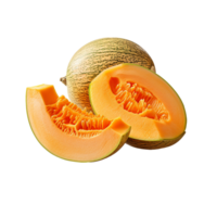 ai generiert Cantaloup-Melone Frucht, Cantaloup-Melone Obst png