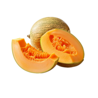 ai généré cantaloup fruit, cantaloup fruit png