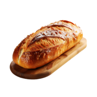 ai generado pan, un pan png, un pan con transparente antecedentes png