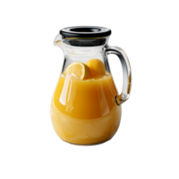 ai generado jugo jarra, jugo jarra png, jugo jarra con transparente antecedentes png