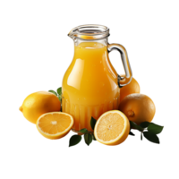 AI generated Juice Jug, Juice Jug Png, Juice Jug With Transparent Background png