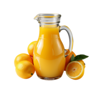 AI generated Juice Jug, Juice Jug Png, Juice Jug With Transparent Background png