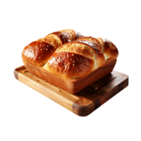 ai generado pan, un pan png, un pan con transparente antecedentes png