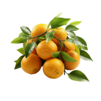 ai genererad mandarin frukt, mandarin frukt png