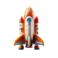 AI generated Rocket, Rocket Png, Rocket With Transparent Background png