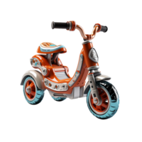 AI generated Scooter, Toy Scooter Png, Kids Toy Scooter Png