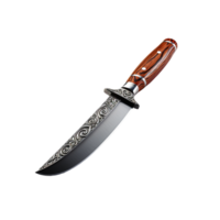 ai generado carne cuchillo, carne cuchillo png, carne cuchillo con transparente antecedentes png