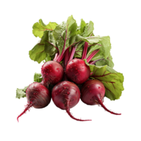 ai generiert Rote Beete , ein Rote Beete png, Rote Beete mit transparent Hintergrund png