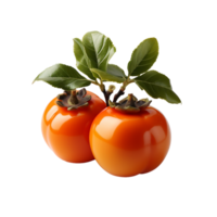 AI generated Persimmon, Persimmon Fruit, Persimmon Fruit Png