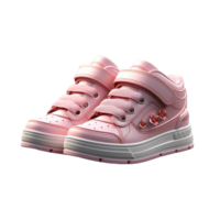 AI generated Female Kids Shoes, Female Kids Shoes Png