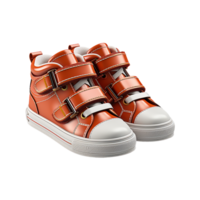 ai generiert Kinder Schuhe, Kinder Schuhe png, Kinder Schuhe mit transparent Hintergrund png