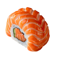 ai generiert Sushi Nigiri Sushi rollen Nein Hintergrund png