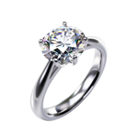 ai gegenereerd diamant ring illustratie Nee achtergrond png