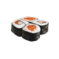 ai generiert Sushi Nigiri Sushi rollen Nein Hintergrund png