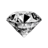 AI generated Diamond No Background Print on Demand png