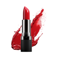 AI generated Colorful lipstick png isolated on transparent background