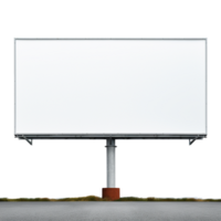 AI generated Billboard isolated on transparent background png