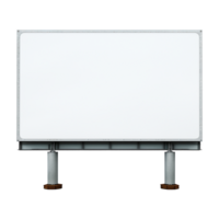 AI generated Billboard isolated on transparent background png