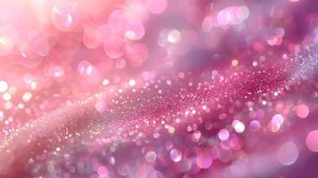 AI generated Light pink abstract background with glitter. High-resolution. AI Generative photo