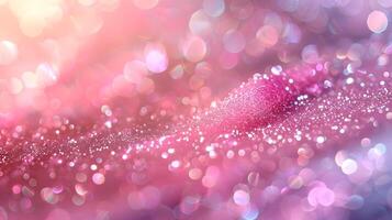 AI generated Light pink glitter abstract background. High quality. AI Generative photo