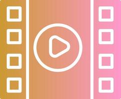 Video Play Vector Icon