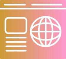 Webpage Vector Icon