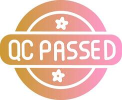 QC Passed Vector Icon