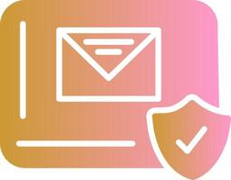 Mail Protection Vector Icon