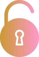 Open Lock I Vector Icon