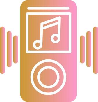icono de vector de mp3