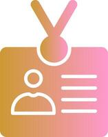 Identity Card I Vector Icon