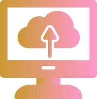 Cloud Backup Vector Icon