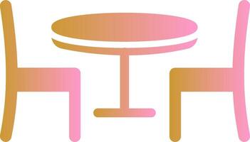 Dining Table I Vector Icon