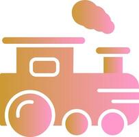 icono de vector de trenes