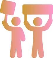Protester Vector Icon