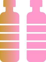 Bottle in Water Vector Icon