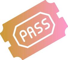 Passes Vector Icon