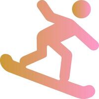Snowboard Vector Icon