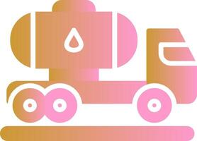 Tank Truck Vector Icon