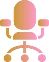 Revolving Chair Vector Icon