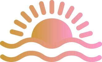 Sunrise Vector Icon