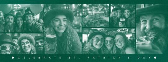 Celebrate St. Patrick's Day Party for Facebook Cover template
