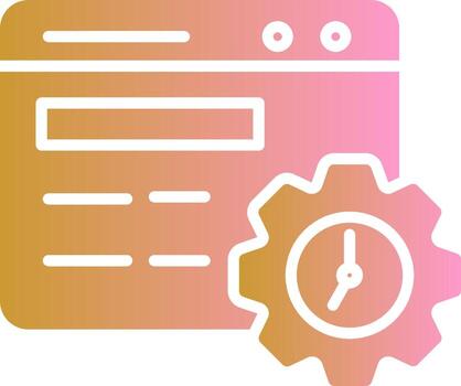 Speed Optimization Vector Icon