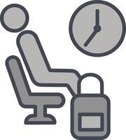 Waiting Vector Icon