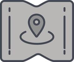 Map and Location Vector Icon