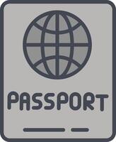 Passport Vector Icon