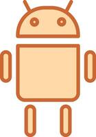 icono de vector de Android