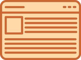 Blogging Services Vector Icon